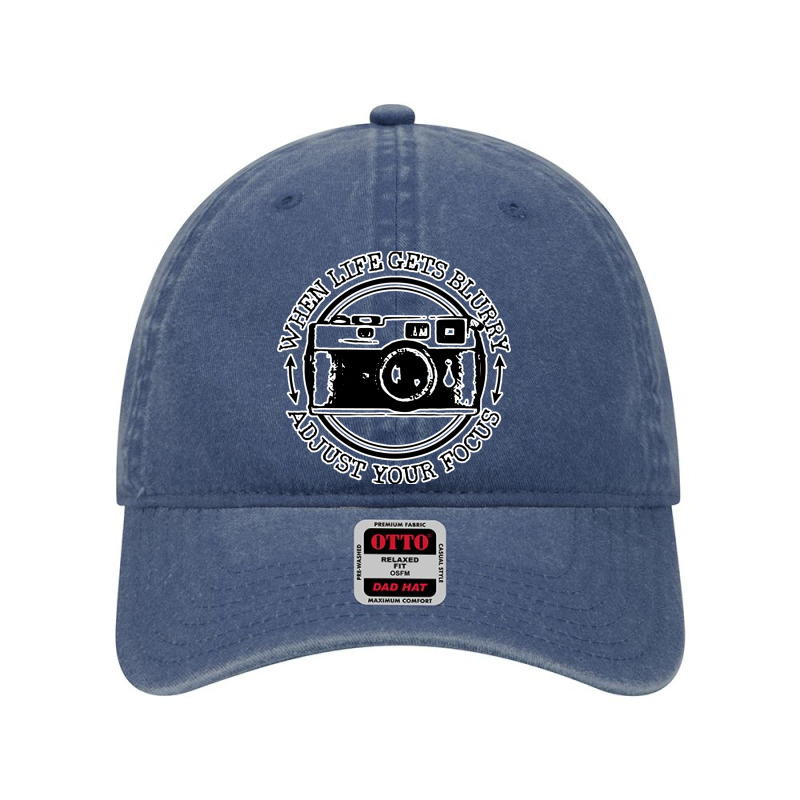 Photographer Vintage Camera Funny Dyed Cap by EnturArt | Artistshot