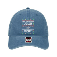 Womens Funny Emt Ugly Christmas Design Emergency Medical Technician V Dyed Cap | Artistshot