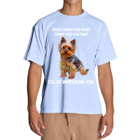 Yorkshire Terrier Funny Meme Every Snack I Ll Be Watching T Shirt Urban Heavy T-shirt | Artistshot