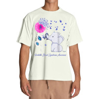 Elephant Irritable Bowel Syndrome Awareness Urban Heavy T-shirt | Artistshot