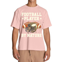 Football Player By Nature American Rugby Coach Gameday Sport Urban Heavy T-shirt | Artistshot