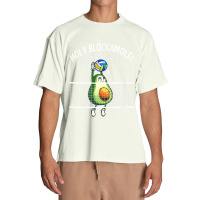 Holy Blockamole Volleyball Shirt Player Blocker Avocado Urban Heavy T-shirt | Artistshot