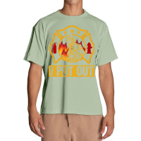 Firefighter T  Shirt Fire Rescue Firefighter I Put Out Fireman T  Shir Urban Heavy T-shirt | Artistshot