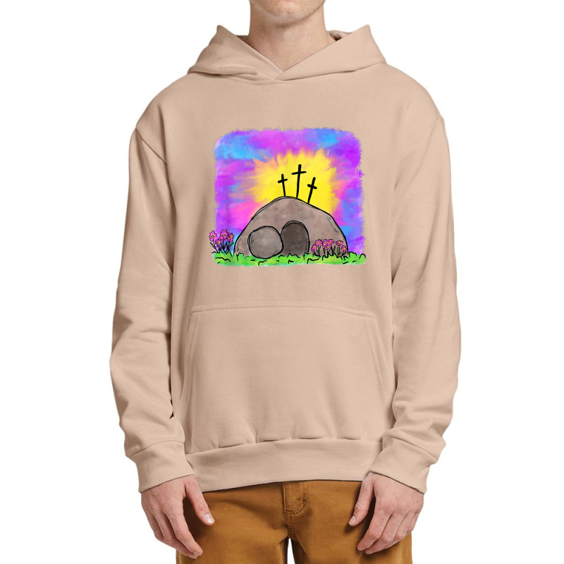 Tie Dye Jesus Cross Funny Christian Easter Day Religious Mask Urban Pullover Hoodie by Aria-Proctor | Artistshot