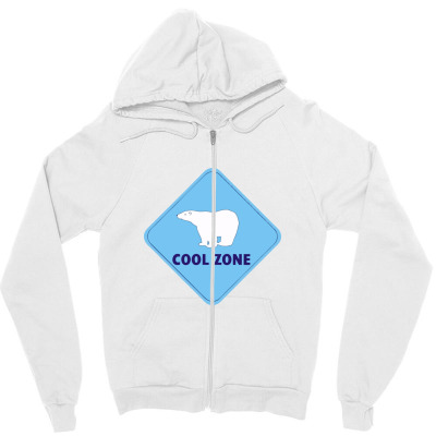 The Cool Zone Zipper Hoodie Designed By Minihomers