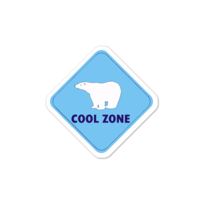 The Cool Zone Sticker Designed By Minihomers