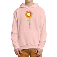 Womens Faith God Christian Religious Bible Church Jesus Sunflower Funn Urban Pullover Hoodie | Artistshot