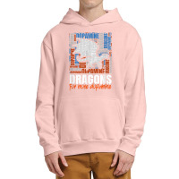 Joyable Dopamine Of Dragons Saying Character Animae Urban Pullover Hoodie | Artistshot