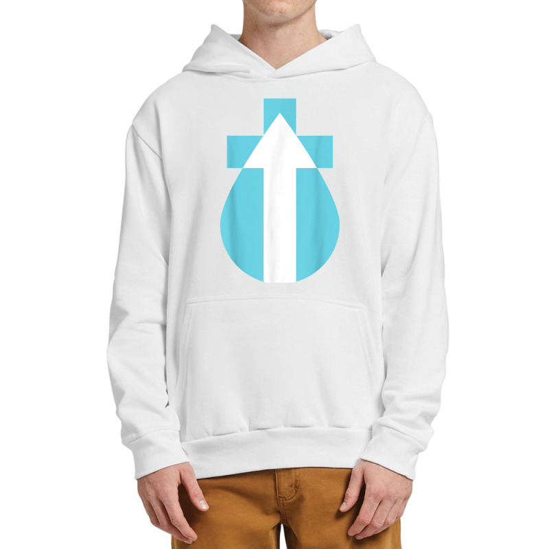 Water Baptism Cross  Holy Spirit Follower Lovers Gift T Shirt Urban Pullover Hoodie | Artistshot