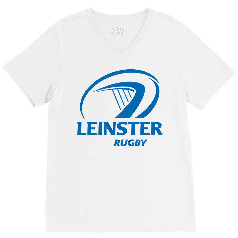 Leinster Rugby V-Neck Tee by SomArt | Artistshot