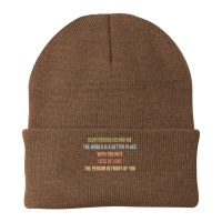 Dear Person Behind Me Funny Retro Quotes & Apparel Woman Man Pullover Beanie | Artistshot