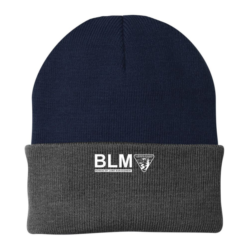 The Original Blm    Bureau Of Land Management (white) T Shirt Beanie by heartlytreleven | Artistshot