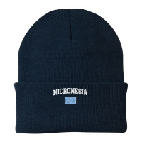 Retro Micronesia Flag Vintage Micronesian Flag Micronesian T Shirt Beanie | Artistshot