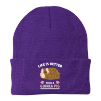 Life T  Shirt Life Is Better With A Guinean Pig T  Shirt Beanie | Artistshot