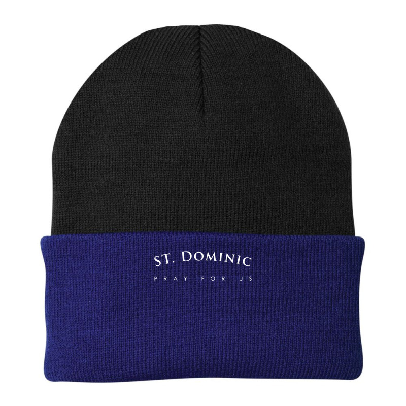 St. Dominic Shirt, Pray For Us Religious Saint Gift Beanie by jacolepachew | Artistshot