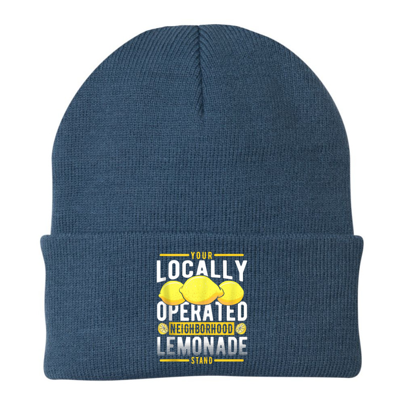 Your Locally Operated Neighborhood Lemonade Stand Beanie by nbobatiga | Artistshot