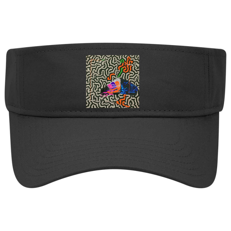 Animal Collective 8 Visor hat by MaxineStott | Artistshot