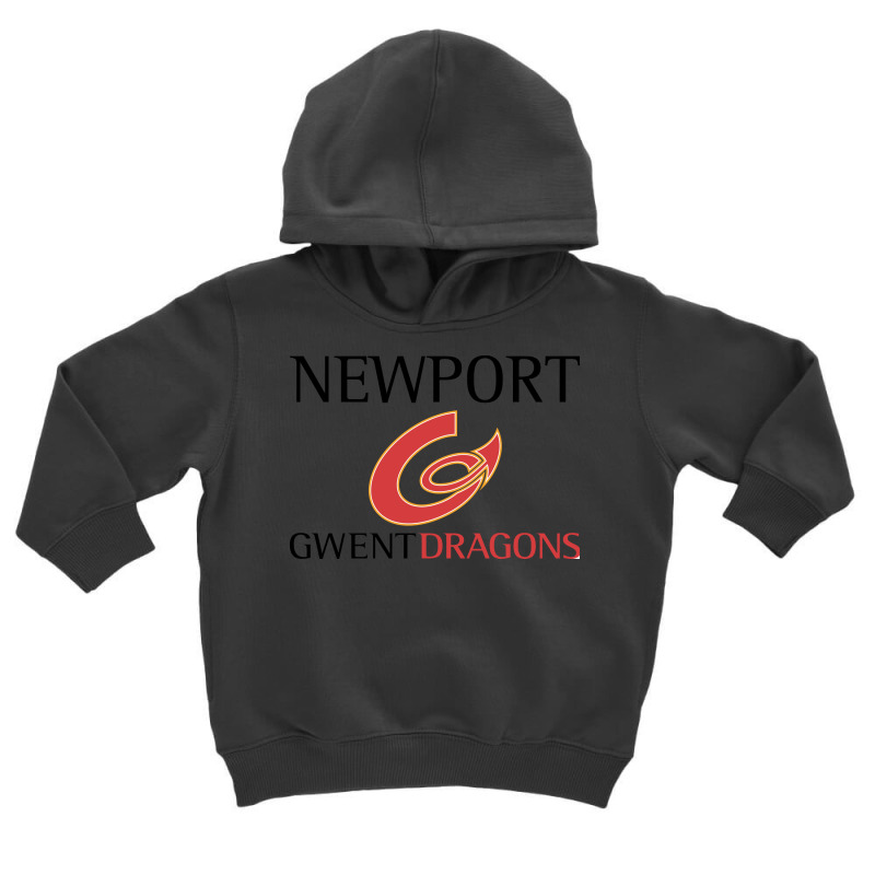 Newport Gwent Dragons Toddler Hoodie by SomArt | Artistshot