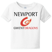 Newport Gwent Dragons Baby Tee | Artistshot