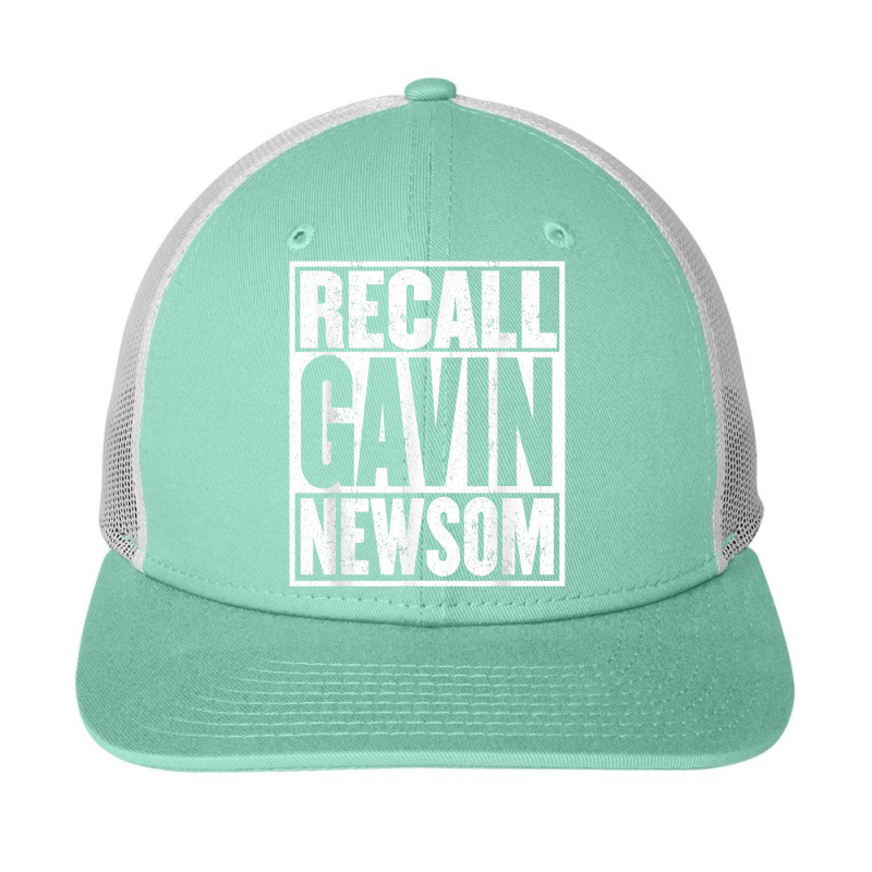 Recall Gavin Newsom Shirt California My Governor Is An Idiot T Shirt Snapback Trucker Cap by AakritiRosek1997 | Artistshot