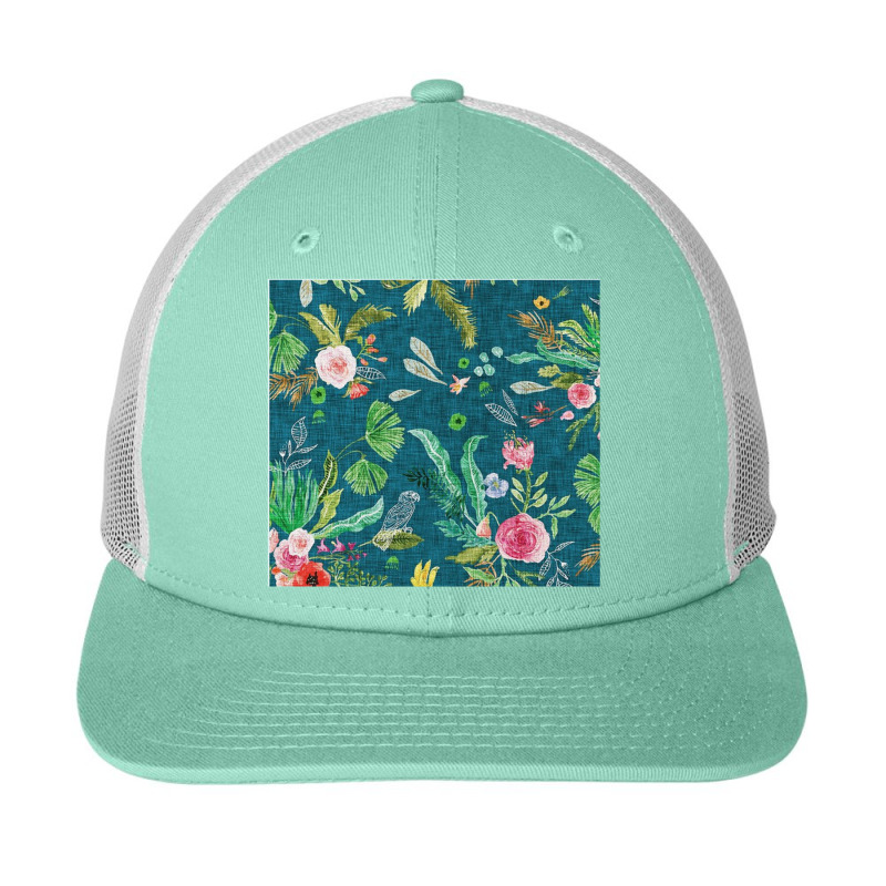 Paradisio Floral Snapback Trucker Cap by panasadem | Artistshot