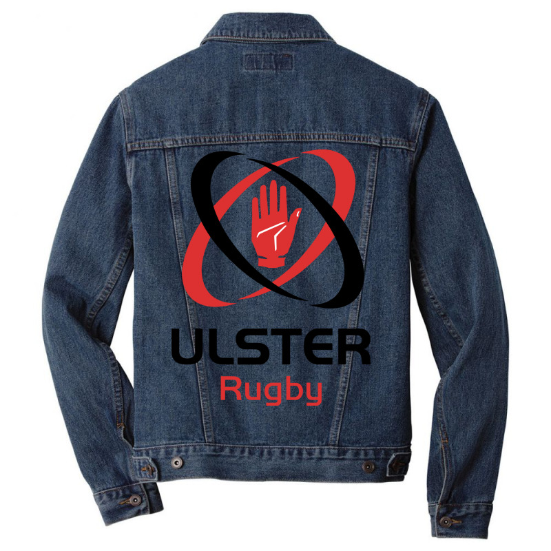 Ulster Rugby Men Denim Jacket by SomArt | Artistshot