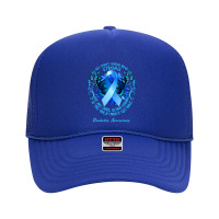 Diabetes Diabetic Her Fight Is My Fight T1d T2d 129 Diabetes Awareness Foam Trucker Hat | Artistshot