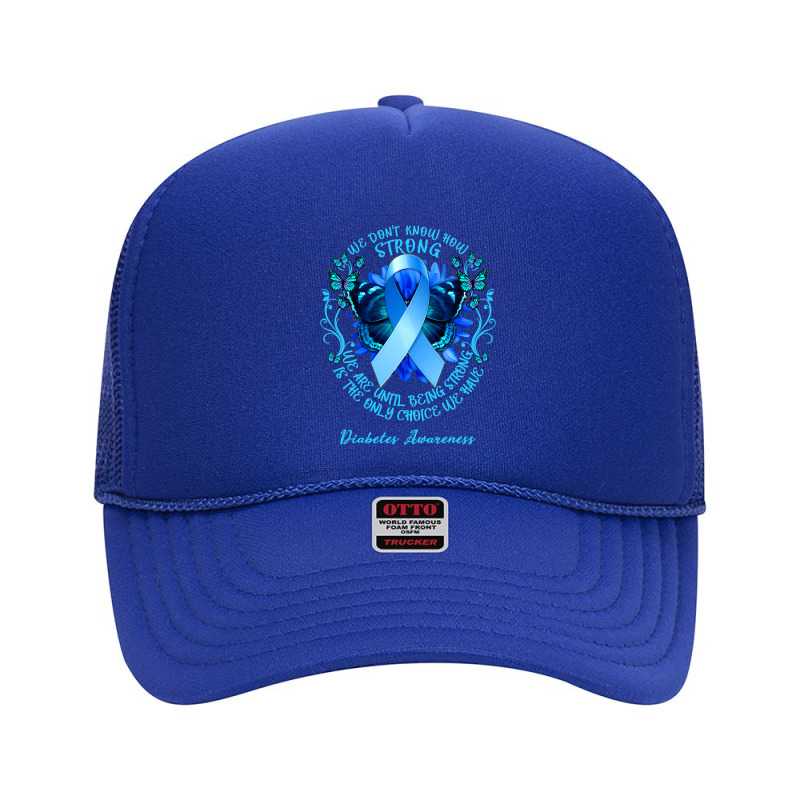 Diabetes Diabetic Her Fight Is My Fight T1d T2d 129 Diabetes Awareness Foam Trucker Hat by offensejuggler | Artistshot