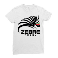 Zebre Rugby Ladies Fitted T-shirt | Artistshot