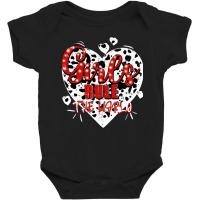 Girls Rule The World Baby Bodysuit | Artistshot