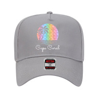 Cape Coral Florida Vacation Beach Island Family Group Gift T Shirt Adjustable Baseball Cap | Artistshot