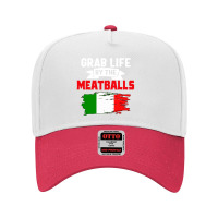 Funny Meatballs, Italian Humor Adjustable Baseball Cap | Artistshot