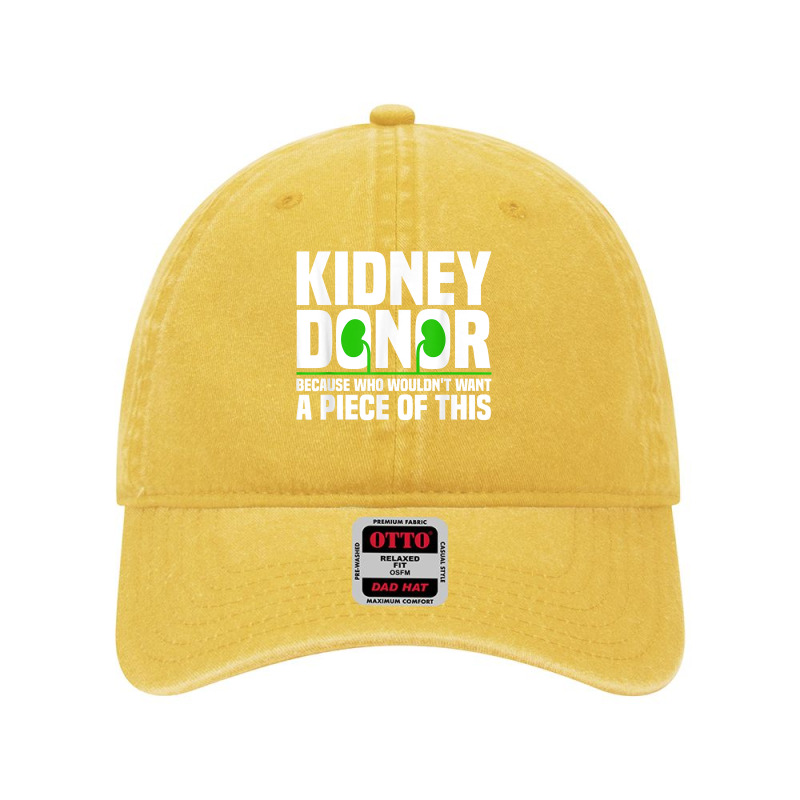 Cool Kidney Donor Art For Men Women Organ Donation Awareness T Shirt Dyed Cap by men.adam | Artistshot