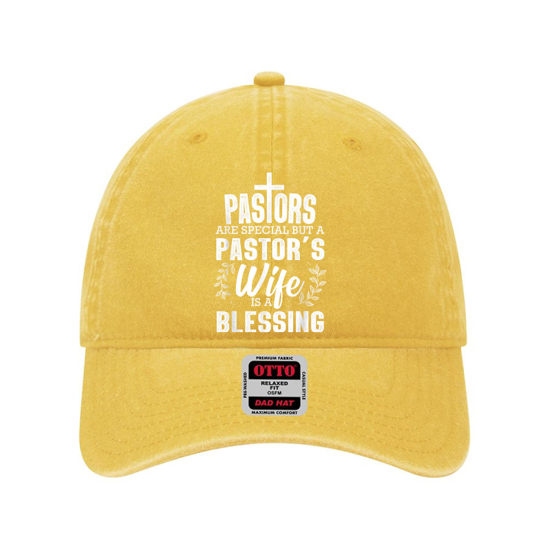 Funny Pastor Art For Women Wife Pastor Preacher Christian T Shirt Dyed Cap by keishawnredner | Artistshot