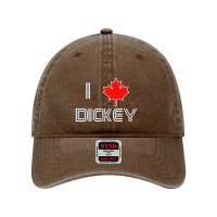 I Love Dickey Dyed Cap | Artistshot