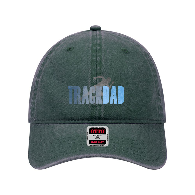 Mens Track Dad Track & Field Runner Cross Country Running Father Dyed Cap by kamiatun | Artistshot