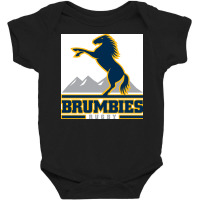 Brumbies Rugby Super League Baby Bodysuit | Artistshot