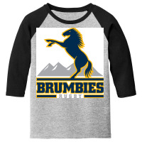 Brumbies Rugby Super League Youth 3/4 Sleeve | Artistshot