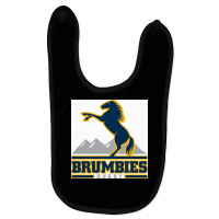 Brumbies Rugby Super League Baby Bibs | Artistshot