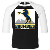 Brumbies Rugby Super League Toddler 3/4 Sleeve Tee | Artistshot