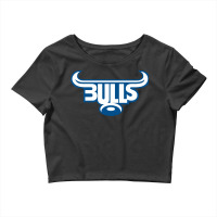 Bulls Rugby Super League Crop Top | Artistshot