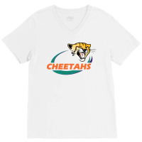 Central Cheetahs Rugby Super League V-neck Tee | Artistshot