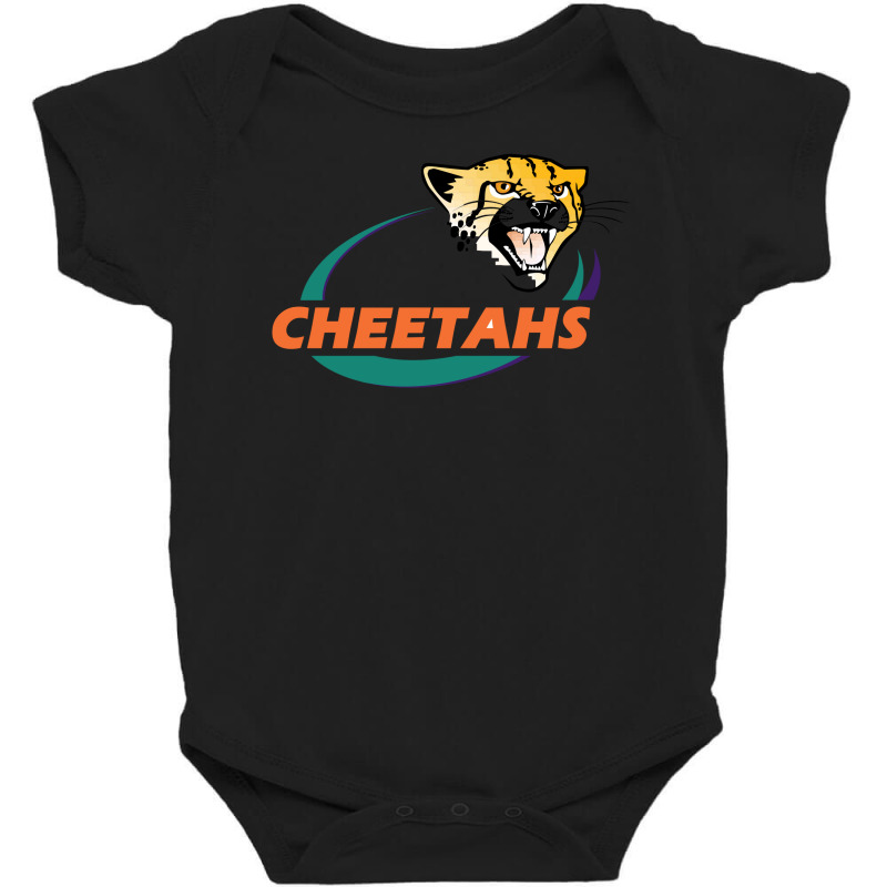 Central Cheetahs Rugby Super League Baby Bodysuit by SomArt | Artistshot