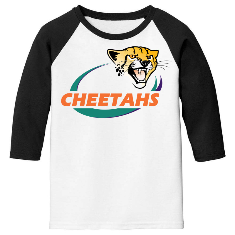 Central Cheetahs Rugby Super League Youth 3/4 Sleeve by SomArt | Artistshot