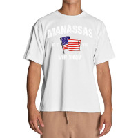 Manassas Virginia Va Usa Stars & Stripes Vintage Style Urban Heavy T-shirt | Artistshot