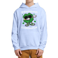 Shenanigans Coordinator Funny Men Women St Patrick's Day Long Sleeve Urban Pullover Hoodie | Artistshot