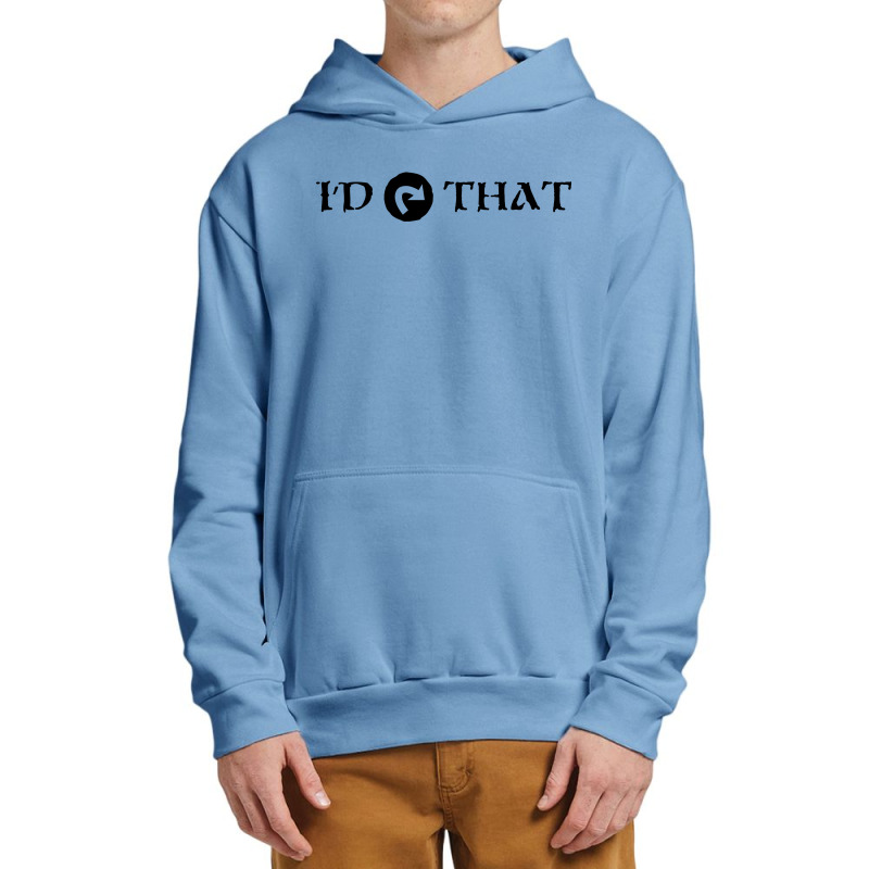 I'd Tap That Black Magic The Gathering Mtg Urban Pullover Hoodie | Artistshot