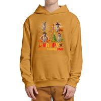 Halloween Christmas Australian Cattle Dog Hallothanksmas Urban Pullover Hoodie | Artistshot