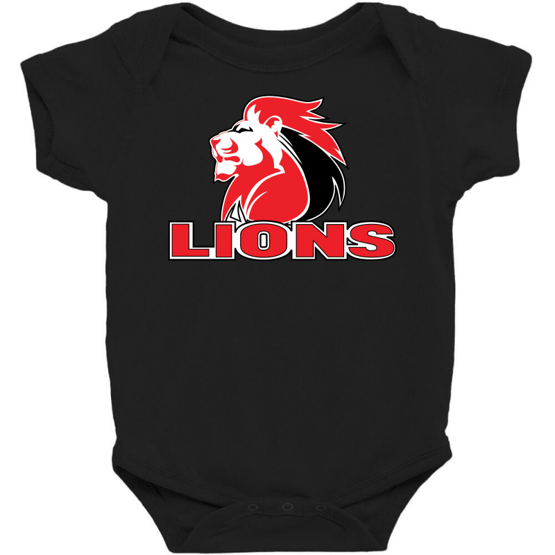 Lions Rugby Super League Baby Bodysuit by SomArt | Artistshot