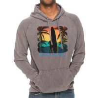 Riverside California Ca Palm Tree Surfboard Surfer Surfing T Shirt Vintage Hoodie | Artistshot